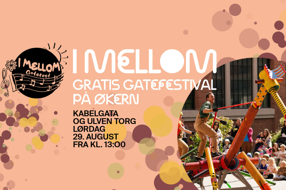 I mellom – gratis gatefestival på Økern