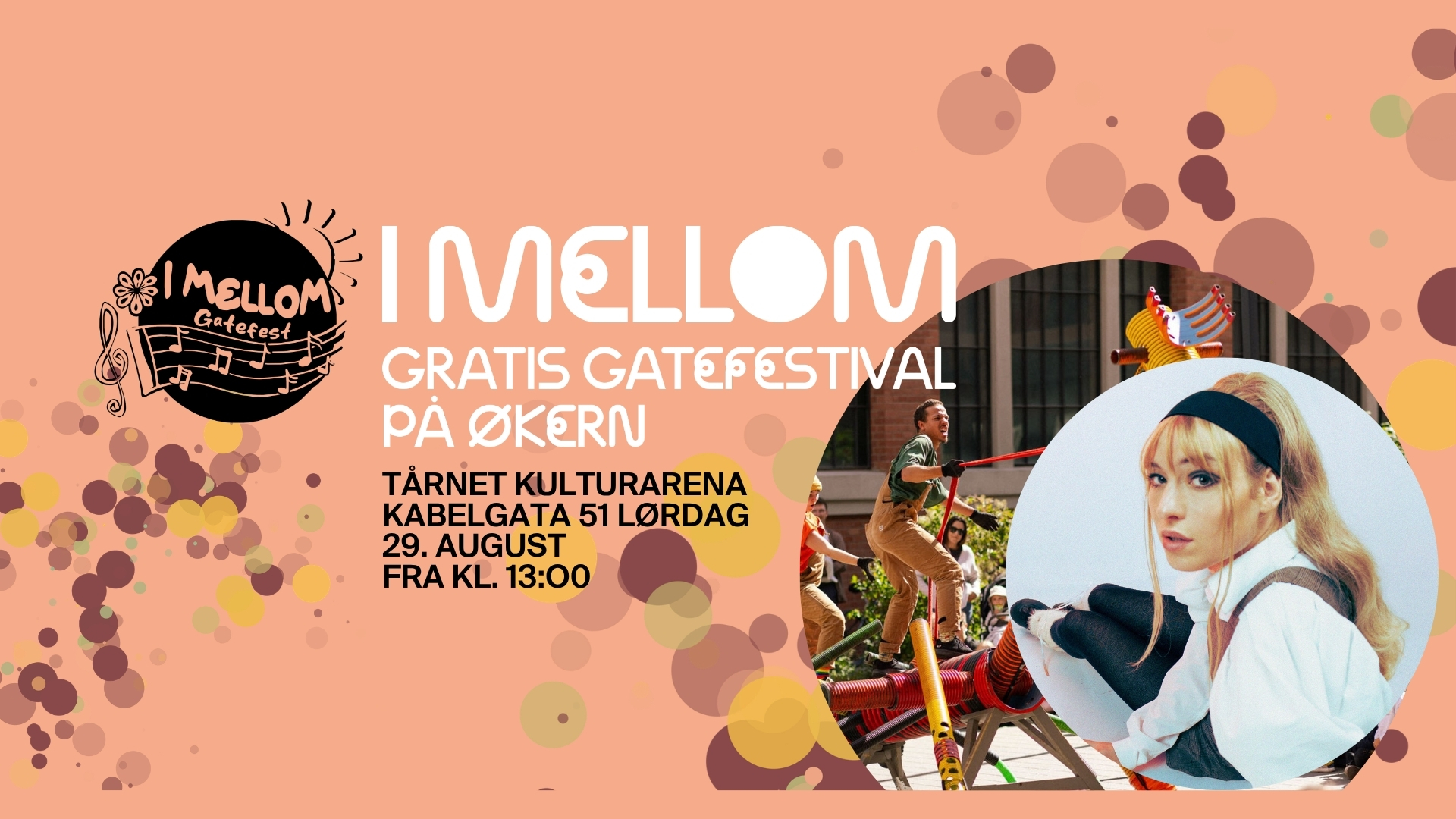 I mellom – gratis gatefestival på Økern